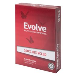 Evolve Office Recycled Printer Paper White A4 80gsm
