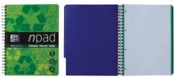 Oxford npad Recycled Project Book Framed Margin A4
