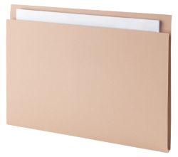 Guildhall Square Cut Folders Buff 241 x 228 mm 100 Per Pack