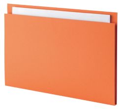 Guildhall Square Cut Folders Orange 350 x 242 mm Pack of 100