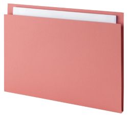 Guildhall Square Cut Folders Pink 241 x 228 mm 100 Per Pack