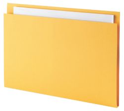 Guildhall Square Cut Folders Yellow 241 x 228 mm 100 Per Pack