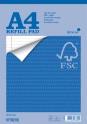 Silvine Environmental FSC Accredited Refill Pad A4