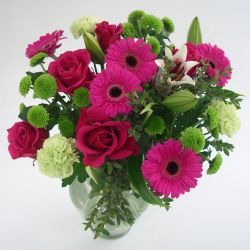 Cerise Passion Pink Whisper Bouquet