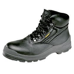 LH Safety Capps Premium SafetyBoot Black size 12