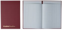 Guildhall 38 Series Headliner Analysis Book 10 Cash Columns Across 2 Pages 298 x 203 mm 80 Pages