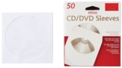 Basildon Bond White CD Sleeves Pack of 50