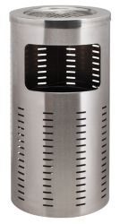 Deluxe waste bin ash tray