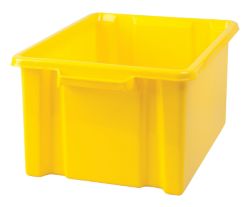 Stacking Storage Crates Mini Yellow 3pk