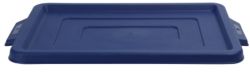 Stacking Storage Crates Lids Maxi Blue 2pk