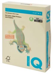 Mondi IQ Coloured Card Pale Yellow A4 160gsm