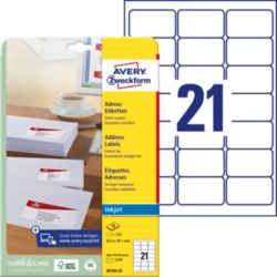 Avery Inkjet Addressing Labels