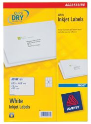 Avery Inkjet Addressing Labels