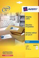 Avery Inkjet Address Labels 99 x 139mm 100 Labels Per Box J8169 25 