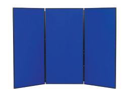 Jumbo 3 Panel Display Unit Blue