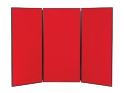 Jumbo 3 Panel Display Unit Red