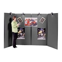 Jumbo 4 Panel Display Unit Grey