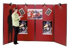 Jumbo 4 Panel Display Unit Red