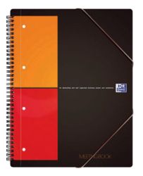 Wirebound Polyprop Meeting Book A4