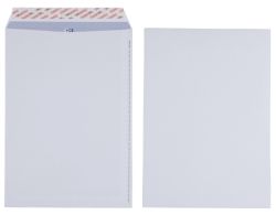 Fabric Peel And Seal Power Tac Non Window Envelopes 120gsm White C4 324 x 229 mm 250 Per Box