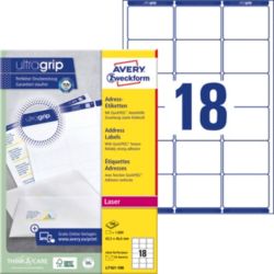 Avery Quickpeel Laser Labels L7161 100