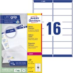 Avery Quickpeel Laser Addressing Labels L7162 250 