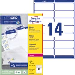 Avery Quickpeel Laser Addressing Labels L7163 250 