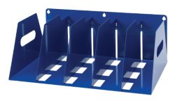 Rotadex Metal Lever Arch Filing Rack Blue