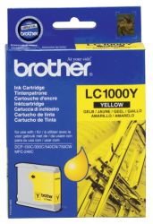 Brother LC1000 Yellow Printer Ink Cartridge LC1000Y