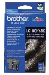 Brother LC1100 Black Printer Ink Cartridge LC1100HYBK