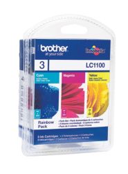 Brother LC1100 Colour Cartridge Pack LC1100RBWBP
