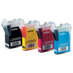 Brother LC800 Black and Colour Cartridge Bundle LC800BNDL