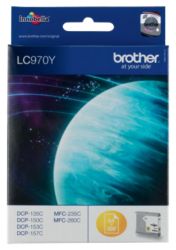 Brother LC970 Yellow Printer Ink Cartridge LC970Y