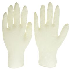 Latex Powder Free Gloves Large 100 Box