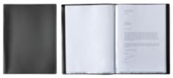 Elba Presentation Display Book A4 20 Pockets Black