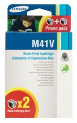 Samsung Fax M41 Black Ink Cartridge Twin Pack
