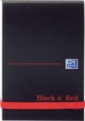 Black n Red Casebound Polypropylene Notebook A7