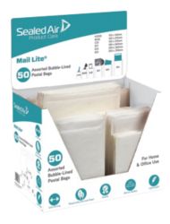 Sealed Air Mail Lite Plus Selection Box White Assorted 50 Per Pack