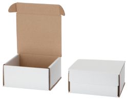 Postal Boxes White 152 X 152 X 76mm 10 Boxes Per Pack