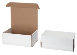 Postal Boxes White 254 X 203 X 102mm 10 Boxes Per Pack