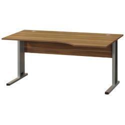 Mexico Office Furniture Right Hand Walnut 160W x 80D x 72H cm 