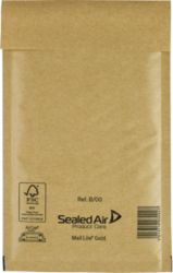 Sealed Air Mail Lite Bubble Bags Gold B 00 120 x 210 mm 100 Per Pack