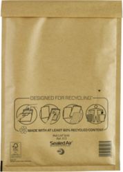 Sealed Air Mail Lite Bubble Bags Gold F3 220 x 330 mm 50 Per Pack 
