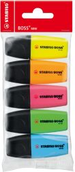 Stabilo Boss Mini Highlighters Assorted Pack of 5