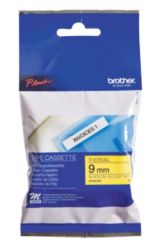 Brother P Touch MK Label Black On Yellow 9mm