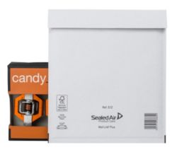 Sealed Air Mail Lite Plus Bubble Bags White E 2 220 x 260 mm 100 Per Pack