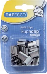 RapescoStainless Steel Clips For Supaclip 40 Pack 50