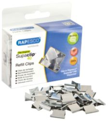 Rapesco Pinch Clips 4mm 2 40 Sheets Box of 200