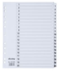 Niceday Premier Extra Wide Divider A4 20 Part