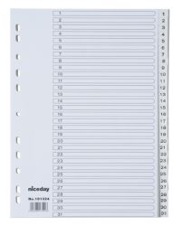 Niceday A4 Polypropylene 1 31 Divider 130 Micron